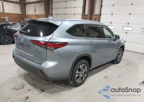 2022 Toyota Highlander Xle from USA, damaged, VIN 5TDGZRBHXNS164596